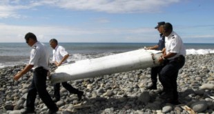 Phần cánh phụ của MH370 được tìm thấy trên đảo Reunion.