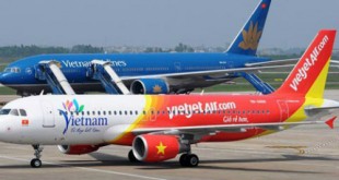Thị phần nội địa của Vietjet Air tăng trưởng liên tục trong hai năm qua.
