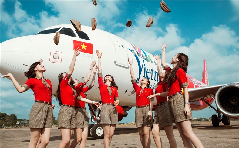 Mùa hè vừa qua VietJet đã vận chuyển 4,36 triệu lượt hành khách