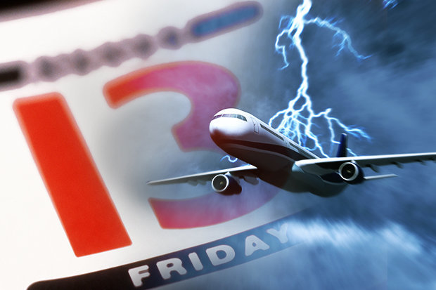 Vé máy bay thường giảm vào thứ 6 ngày 13 tại Anh.