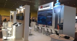 Khu vực trưng bày triển lãm của Huawei tại WPS 2017.