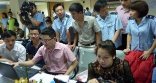 Doanh nghiệp thực hiện mở tờ khai qua hệ thống VNACCS/VCIS tại Chi cục Hải quan sân bay Nội Bài