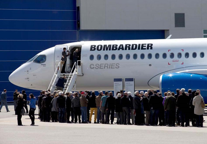Chiếc CSeries của Bombardier