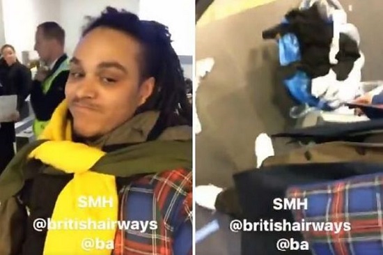 Hành khách Ryan Carney Williams.