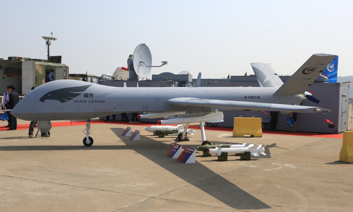 UAV Wing Loong dự kiến được Trung Quốc mang tới triển lãm