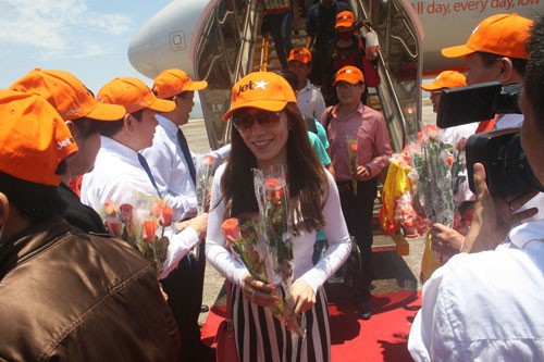 Lượng khách qua sân bay Chu Lai tăng mạnh trong những năm qua