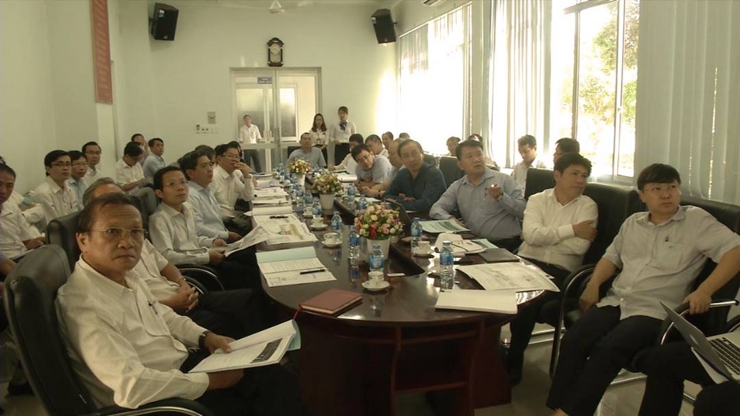 Toàn cảnh buổi làm việc 