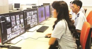 Hoạt động giám sát tại cảng hàng không Nội Bài.