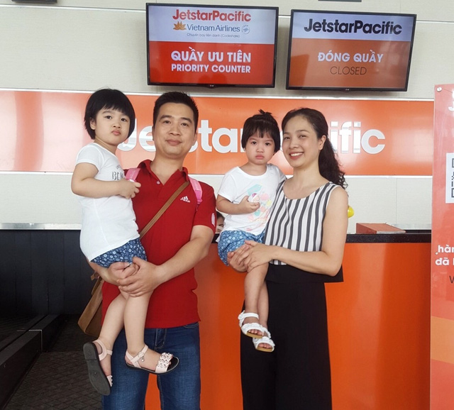 Jetstar dành quầy làm thủ tục ưu tiên cho gia đình có trẻ em và người cao tuổi