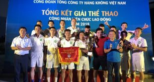 Hoạt động thể thao nhằm nâng cao sức khỏe, tinh thần cho đoàn viên, người lao động luôn được các cấp Công đoàn trong TCty Hàng không VN quan tâm, tổ chức.