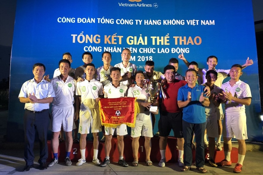 Hoạt động thể thao nhằm nâng cao sức khỏe, tinh thần cho đoàn viên, người lao động luôn được các cấp Công đoàn trong TCty Hàng không VN quan tâm, tổ chức.