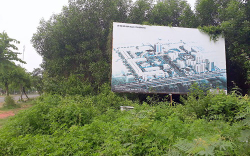 Một dự án khu đô thị tại huyện Nhơn Trạch.