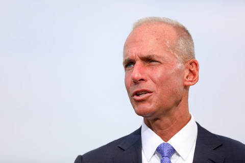 CEO Boeing Dennis Muilenburg