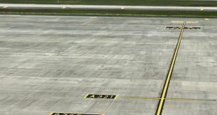 Sân đỗ đáp ứng cho cả những "siêu máy bay" như Boeing 787 và Airbus 350