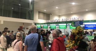 Sảnh check-in của Bamboo Airways