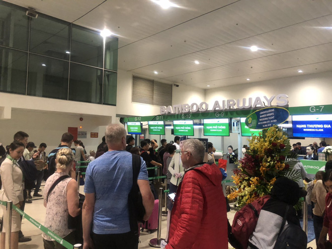 Sảnh check-in của Bamboo Airways