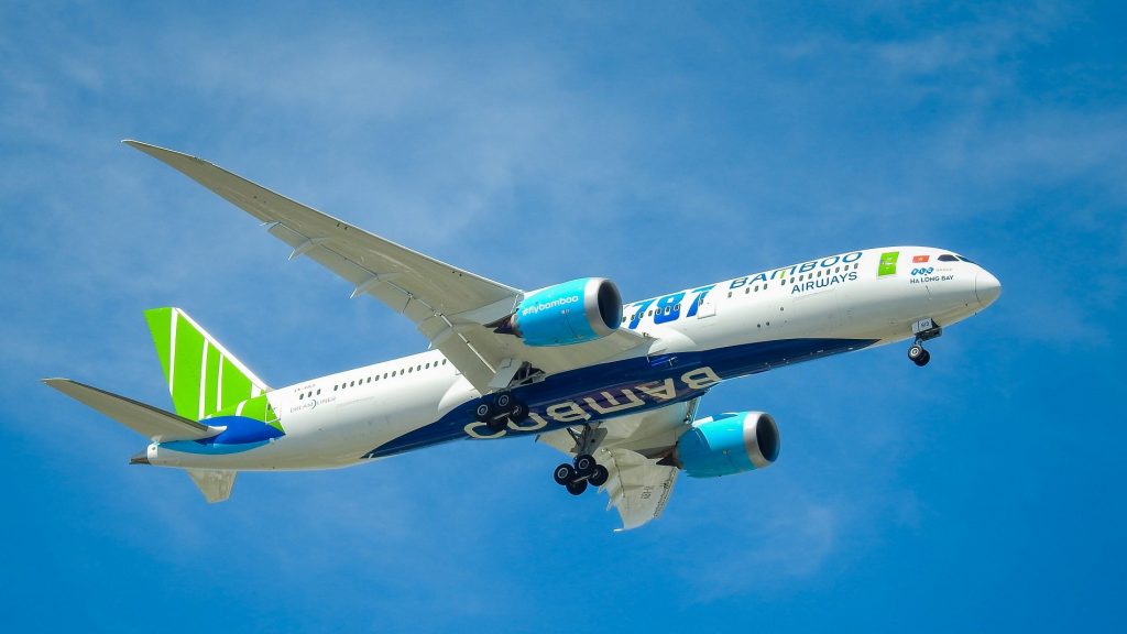 Boeing 787-9 Dreamliner đóng vai trò chủ lực trong việc vận hành các đường bay quốc tế của Bamboo Airways